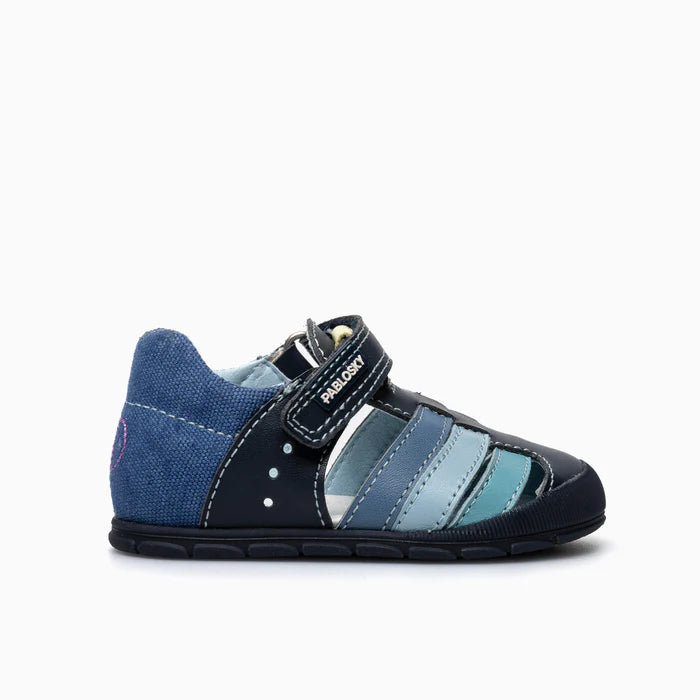 Pablosky ZIGGY 065525-Barefoot Sandals-Blue