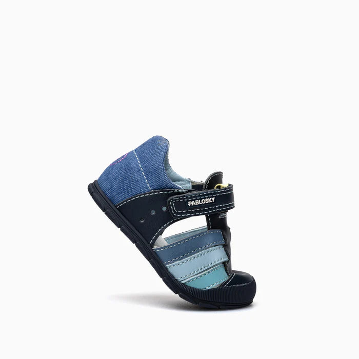 Pablosky ZIGGY 065525-Barefoot Sandals-Blue