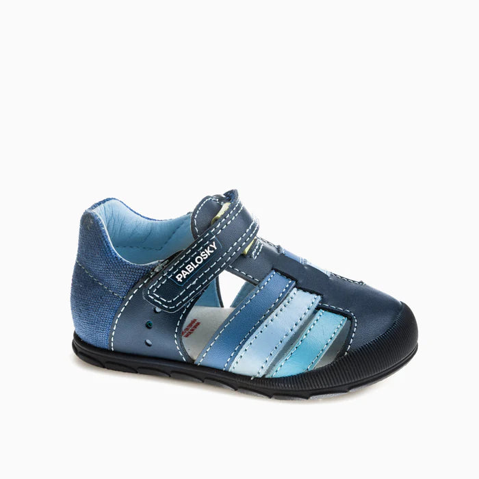 Pablosky ZIGGY 065525-Barefoot Sandals-Blue