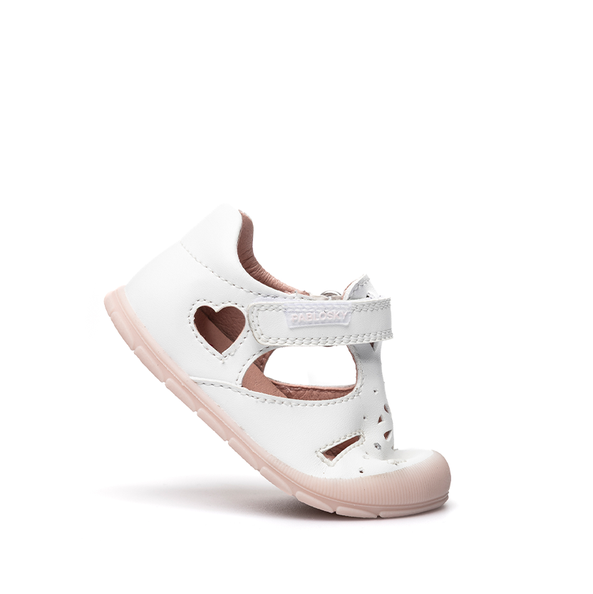 Pablosky - ZIGGY 065805 - Barefoot Sandals - White