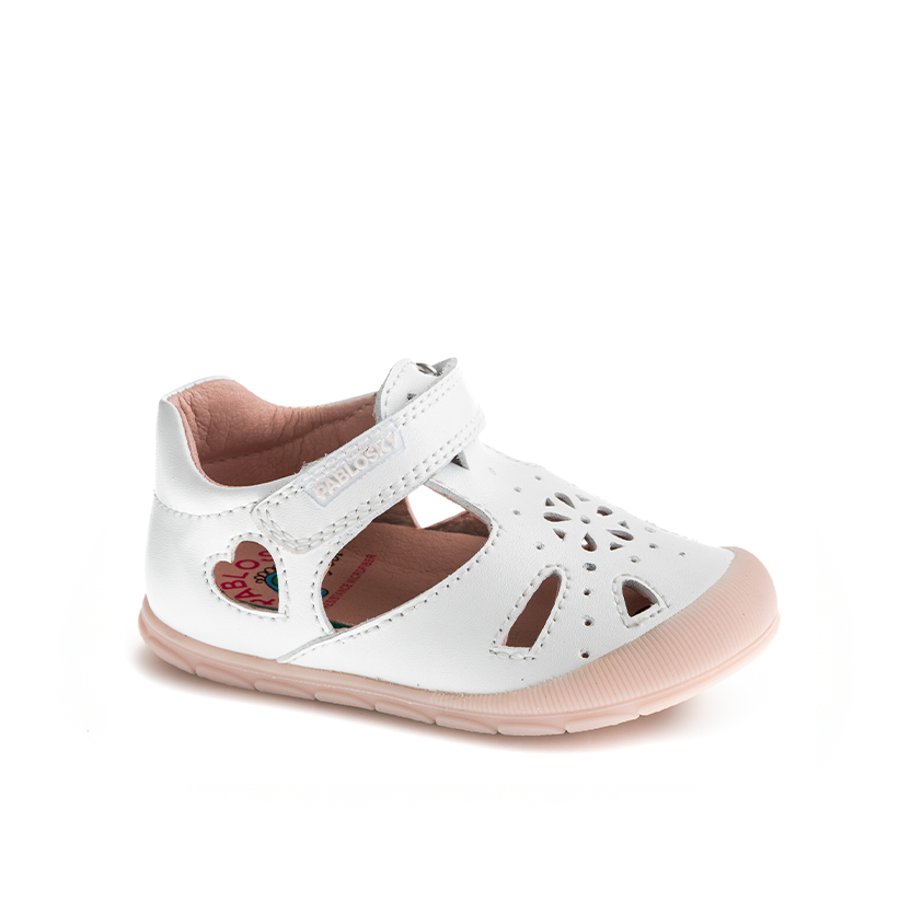 Pablosky - ZIGGY 065805 - Barefoot Sandals - White