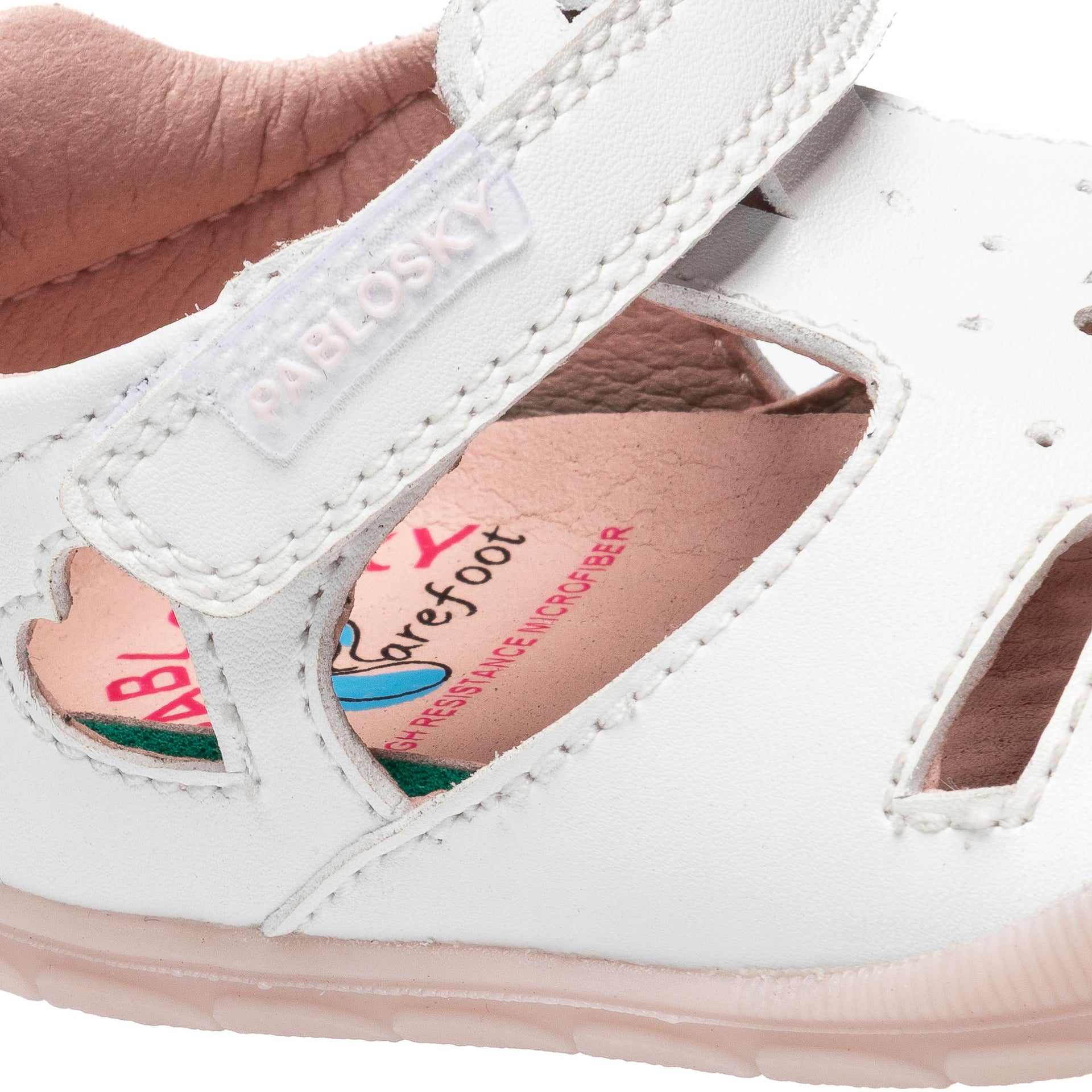 Pablosky - ZIGGY 065805 - Barefoot Sandals - White