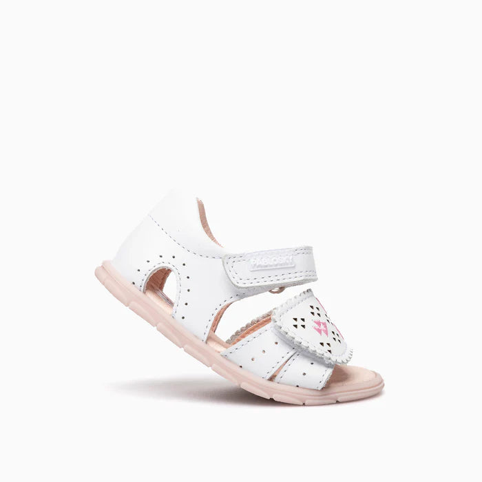 Pablosky ZIG 066807 Barefoot Sandals-White