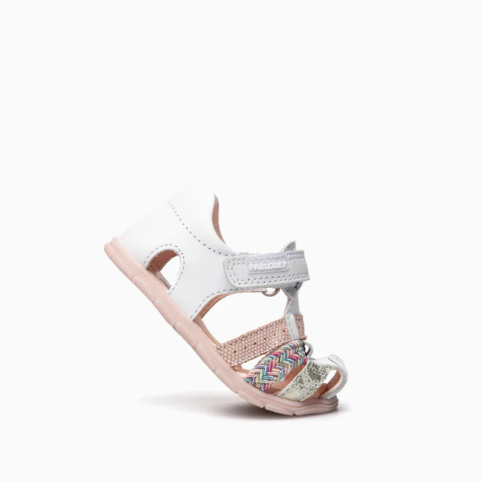 Pablosky ZIG 067100 Barefoot Sandals-White