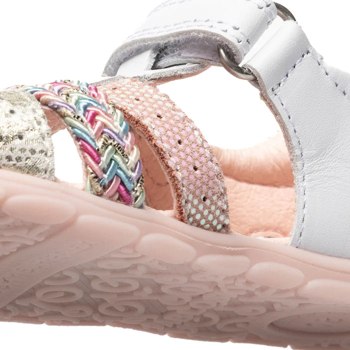 Pablosky ZIG 067100 Barefoot Sandals-White