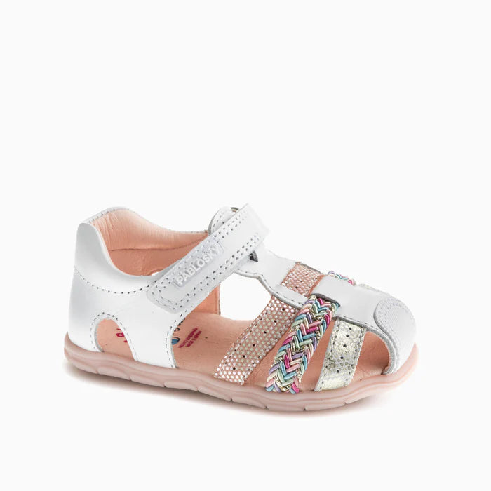 Pablosky ZIG 067100 Barefoot Sandals-White