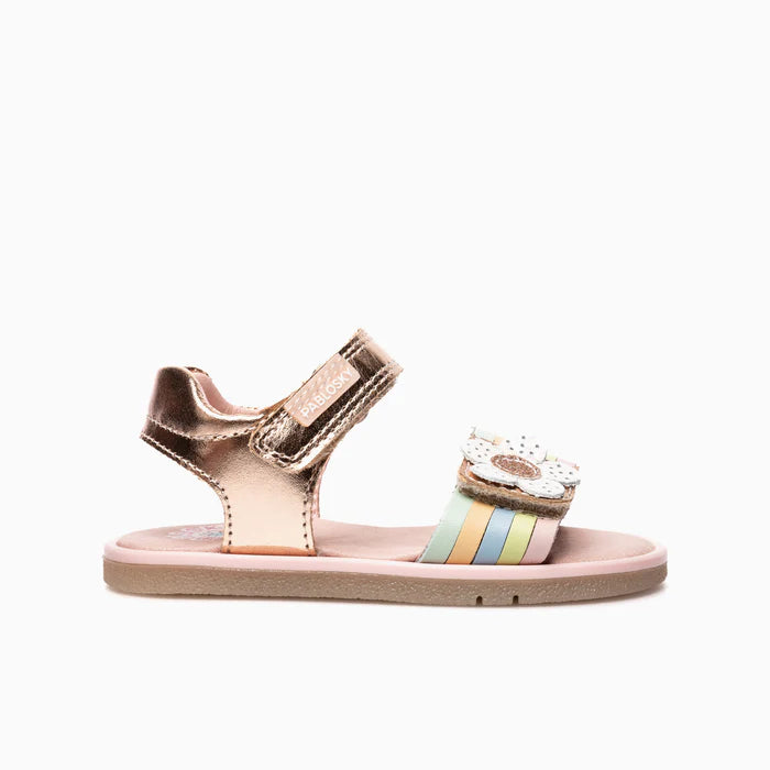 Pablosky QUIZZ 073290 Barefoot Sandals-Gold