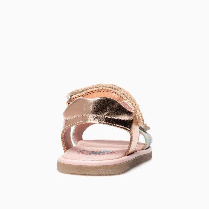 Pablosky QUIZZ 073290 Barefoot Sandals-Gold