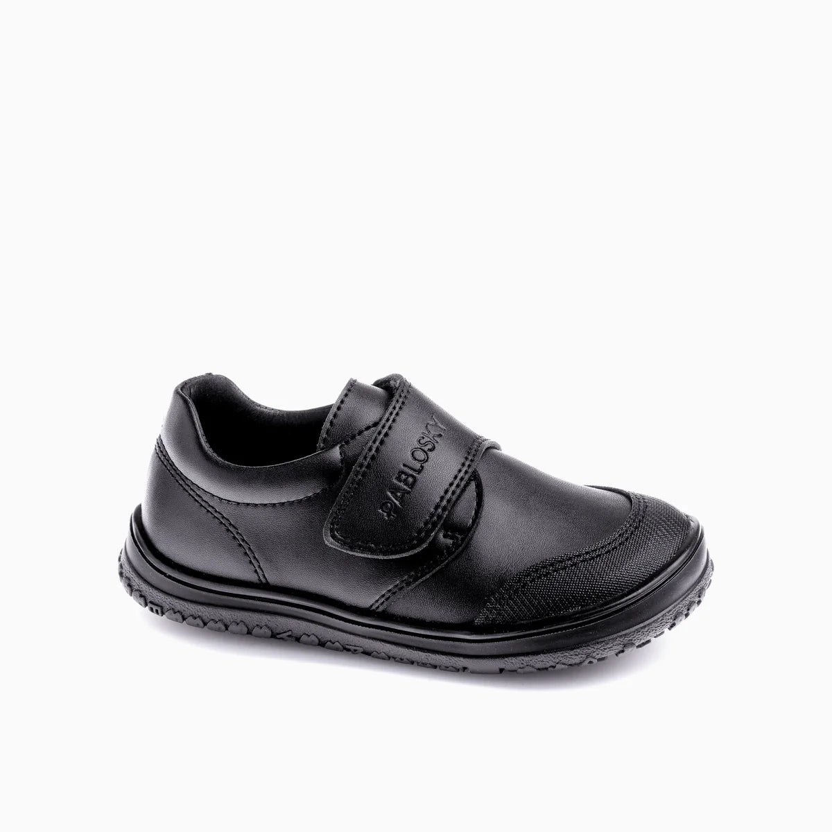 Pablosky SONIC 355515 Barefoot School Shoes-Black
