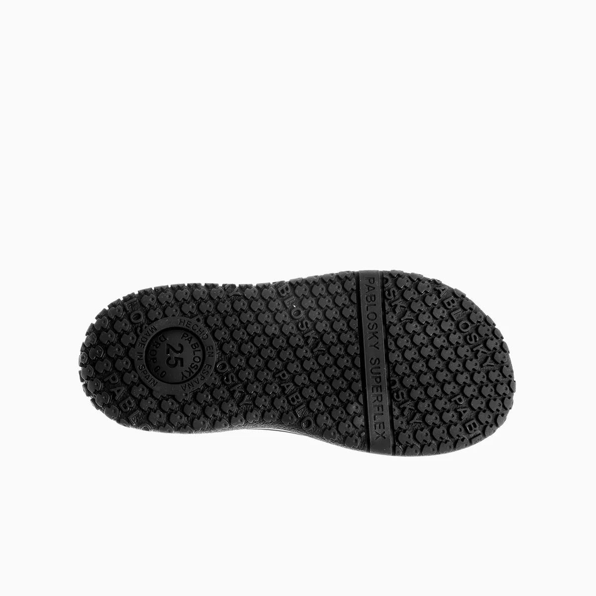 Pablosky SONIC 355515 Barefoot School Shoes-Black