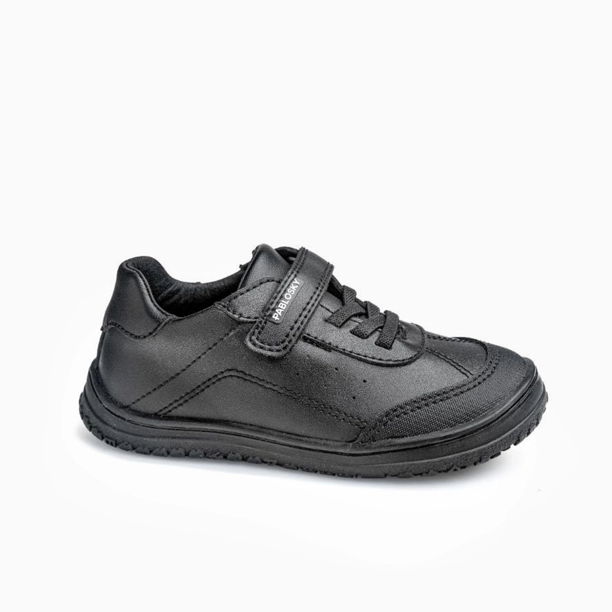 Pablosky SONIC 362715 Barefoot School Shoes-Black