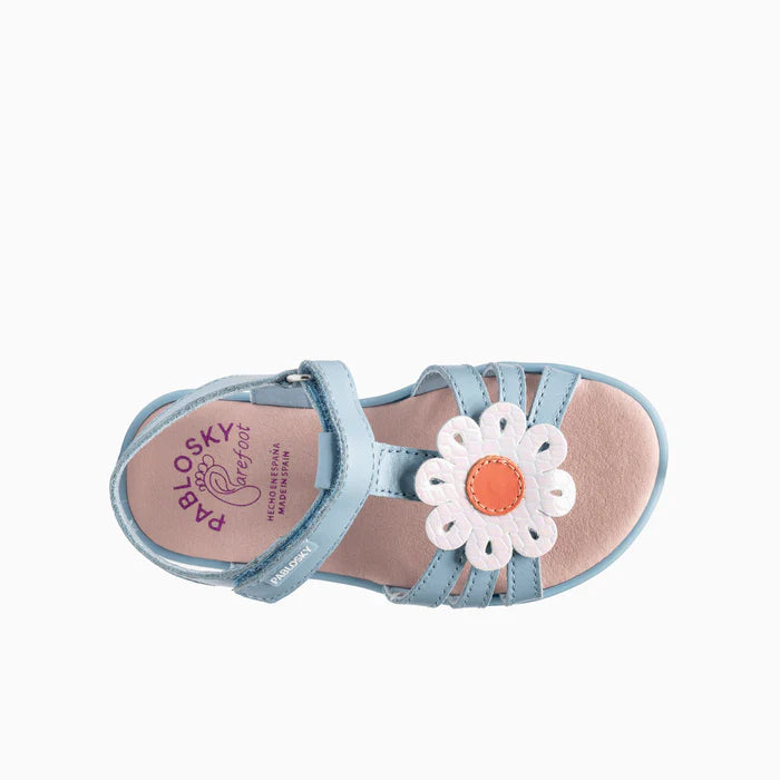 Pablosky QUILATE 452740 Barefoot Sandals-Light Blue