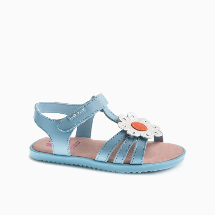 Pablosky QUILATE 452740 Barefoot Sandals-Light Blue