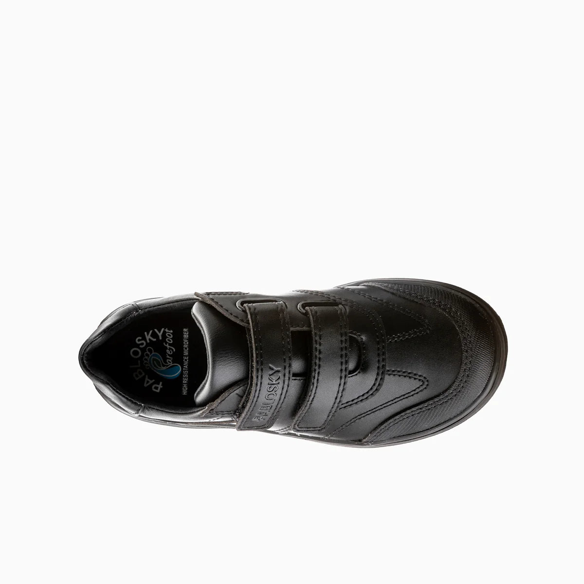 Pablosky SONIC 732515 Barefoot School Shoes-Black