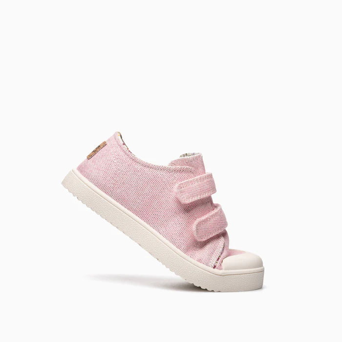 Pablosky LONA 980080 Barefoot Canvas Trainers-Pink