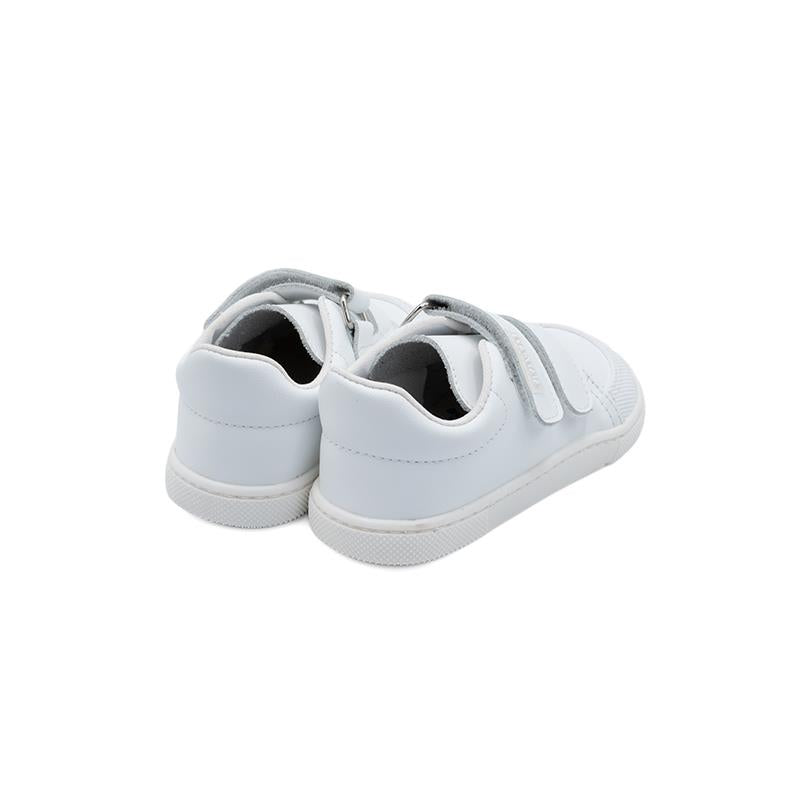 Titanitos - L540 Ivan - Barefoot School Trainers - Machine-Washable - White