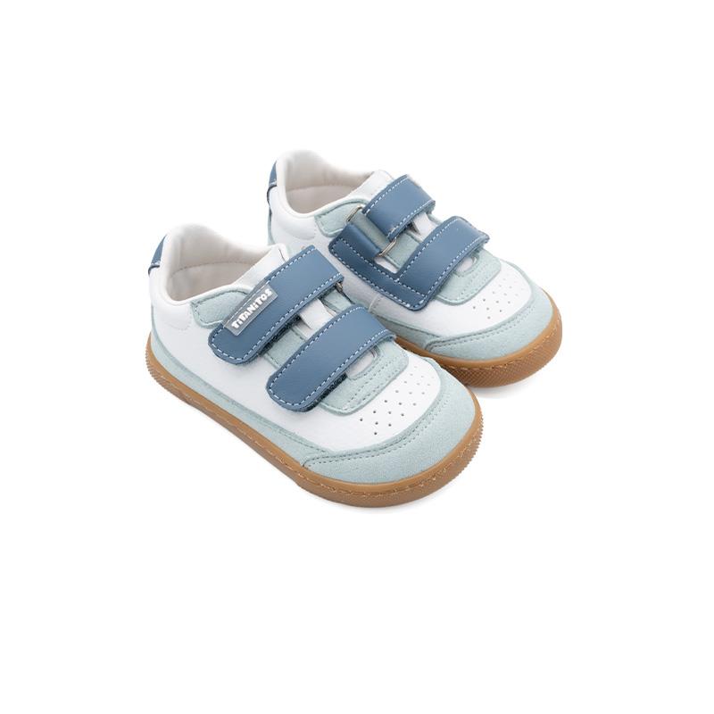 Titanitos - L540 Marc - Barefoot Trainers - Machine-Washable - Blue