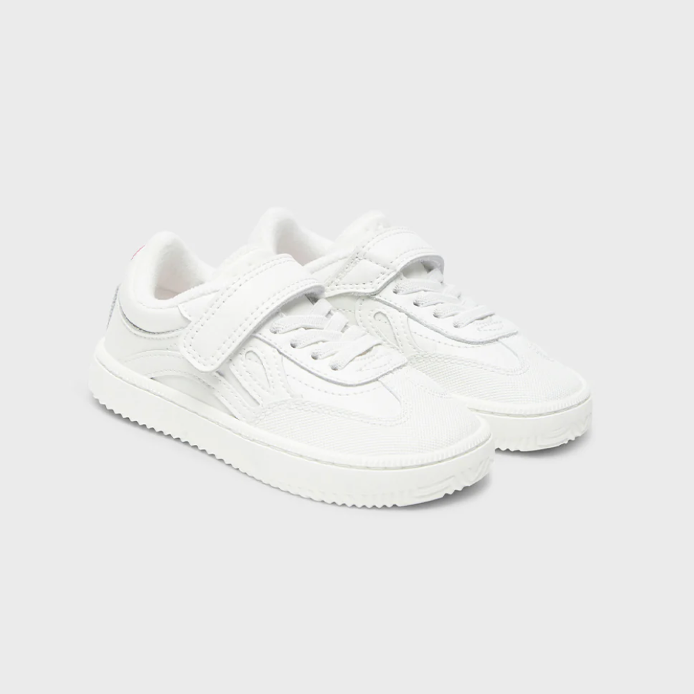 Lejan One® Kids Weekdays - Barefoot Trainers - White