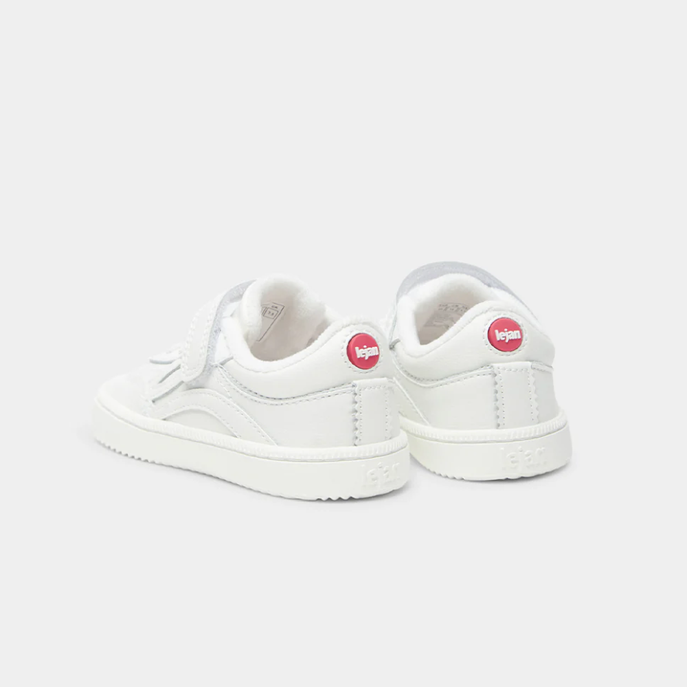 Lejan One® Kids Weekdays - Barefoot Trainers - White