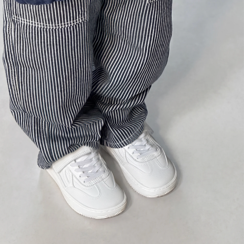 Lejan One® Kids Weekdays - Barefoot Trainers - White