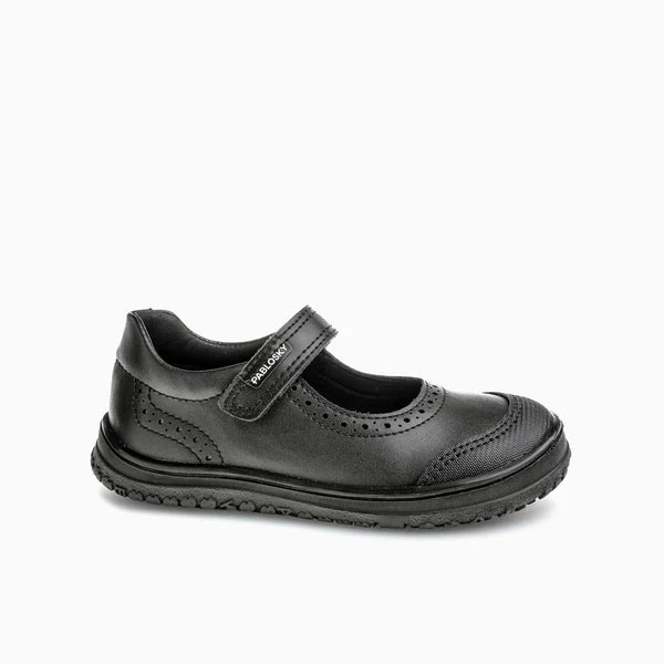 Pablosky SONIC 355115 Barefoot School Shoes-Black