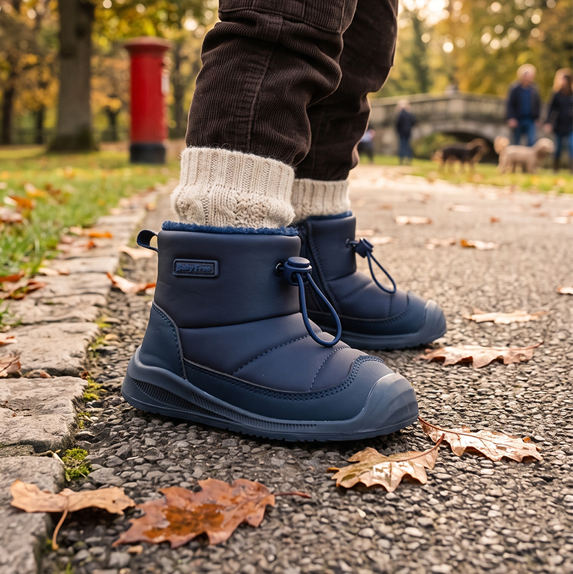 Chetto 1126515 Water-Resistant Winter Barefoot Boots